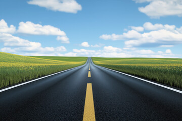 Fototapeta premium road