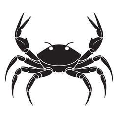 The Majestic Crab Silhouette