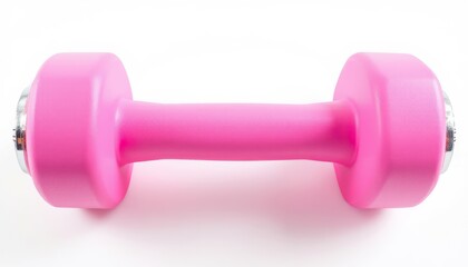 Pink Dumbbell Weight Fitness Exercise Home Gym Workout