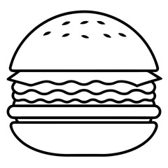 Creative Burger Vector Illustrations