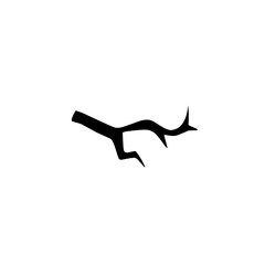black tree branch