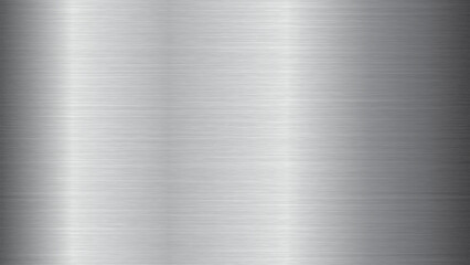 Silver plate metal stainless steel texture background , Metal texture Gray metallic sheet Bright stainless brushed vector design