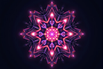 Abstract AI technology illustration background