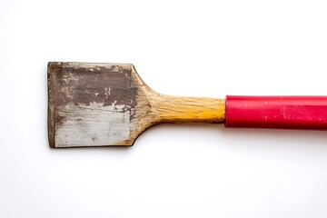 hatchet or axe isolated on a white studio background.