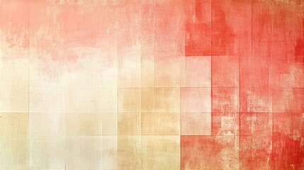 Fototapeta premium Abstract Red Beige Textured Background Image