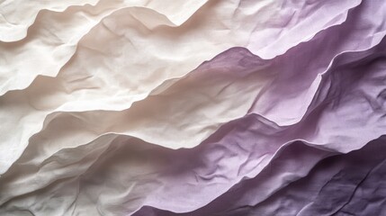 Obraz premium Draped fabric showcasing a soft ombre transition