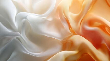 Obraz premium Elegant Draped Fabric Showing Off Color Gradient