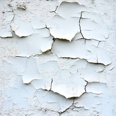 Obraz premium Cracked and Peeling Weathered Concrete Wall Texture Abstract Background