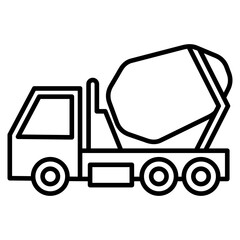concrete mixer Icon