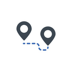 Location direction icon
