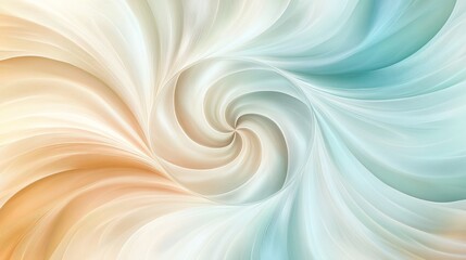 Abstract swirling pastel colors creating a soft design