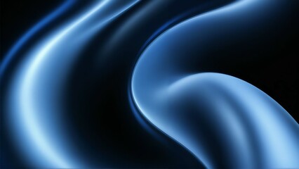An elegant digital background featuring soft, flowing blue waves resembling the smooth texture of silk. The design radiates a sense of calm and luxury, with gentle gradients and fluid motion creating 