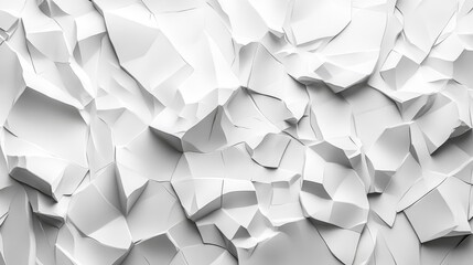 Abstract White Cracked Surface Textured Background