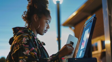 Social Media Influencer Guides Voters: Locating Polling Places for Civic Engagement Online