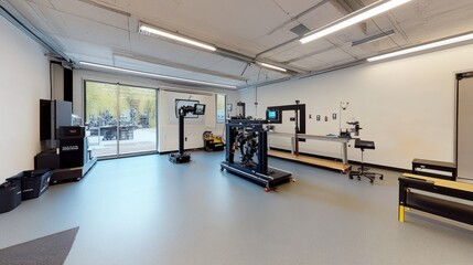 Modern Industrial Engineering Measurement Laboratory Space