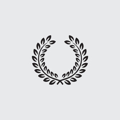 A symbol of glory, victory, or peace since Antiquity. Vector design