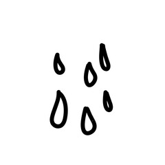 rain group line illustration