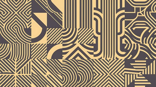 Geometric Seamless Patterns., pattern swatches included for illustrator user, pattern swatches included in file, for your convenient use.