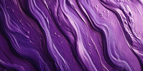 Obraz premium Purple Cake with Icing,