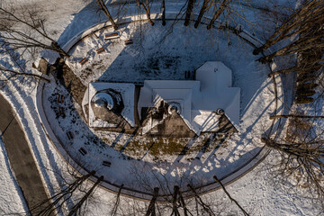  Cerkiew św. Jakuba Apostoła w Powroźniku, Zima. © Maciej G. Szling