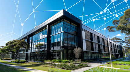 Obraz premium Technology company 