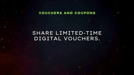 Vouchers and Coupons Share limited-time digital vouchersbusiness promotional video template .mp4