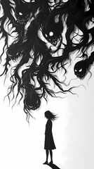 Shadowy Apparitions: A Girl Confronts Her Inner Demons