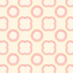 seamless pattern with flowers