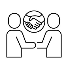 Team Collaboration – Handshake Representing Cooperative Work in Agile Teams