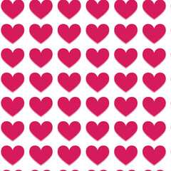 seamless background with hearts