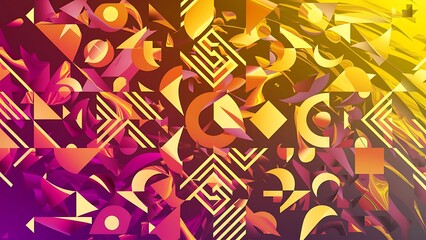 Fototapeta premium Abstract geometrical background. Vector illustration.