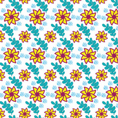 seamless flower pattern, pattern, background, flower, flower background