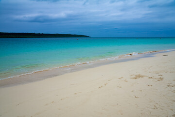 与那覇前浜からの海景、宮古島、11月