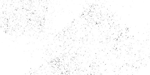 Abstract texture dust particle and dust grain on white background. dirt overlay or screen effect use for grunge and vintage image style. Vector black scratches texture on old damage dirty grainy and s