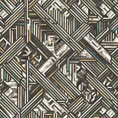 Colorful background with mosaic lines, geometric pattern