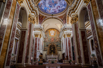 Fototapeta premium Isernia. The Cathedral of St. Peter the Apostle 1024