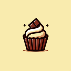 illustration of a cake, piece of cake, cartoon of cake, dessert, chocolate, 