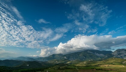 Fototapeta premium A breathtaking panorama that inspires creativity. 