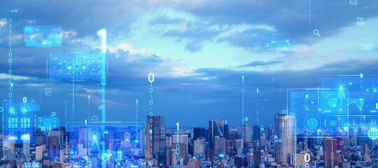 dx, digital, network, system, city, future, cyber, ict, ai, cloud, engineering, outlook, upload,...