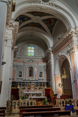 Pesche, Molise. Church of San Michele Arcangelo
