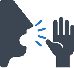 Voice Speaking Alert Icon