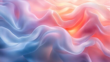 Obraz premium Abstract background with soft pastel colors and floral patterns for elegant decor.