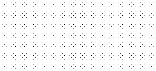 Seamless white black polka dot on white background