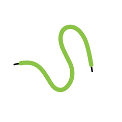 green shoelaces