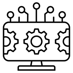 digital engineering Icon