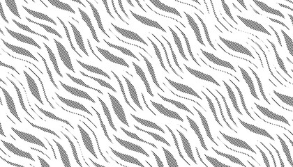 Black and white abstract smooth pattern for sporty background and jersey design. Fully editable vector element. Vector Format Illustration 