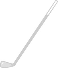 handdraw sport equipment wedge golf club illustration