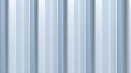 Obraz premium Photograph of zinc aluminum displaying a vertical pattern, a small dent, and a shadow in the bottom left. The image is stylized to appear adorable and cute