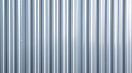 Obraz premium Textured zinc aluminum background, vertical pattern emphasized, shadow subtly placed in the bottom left, wall shows a small dent, the overall feel is adorable and cute