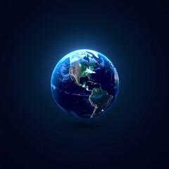Fototapeta premium Earth at Night 
